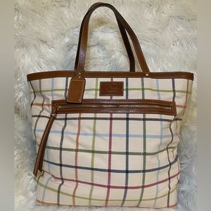 Coach Tattersall Tote, X-Large